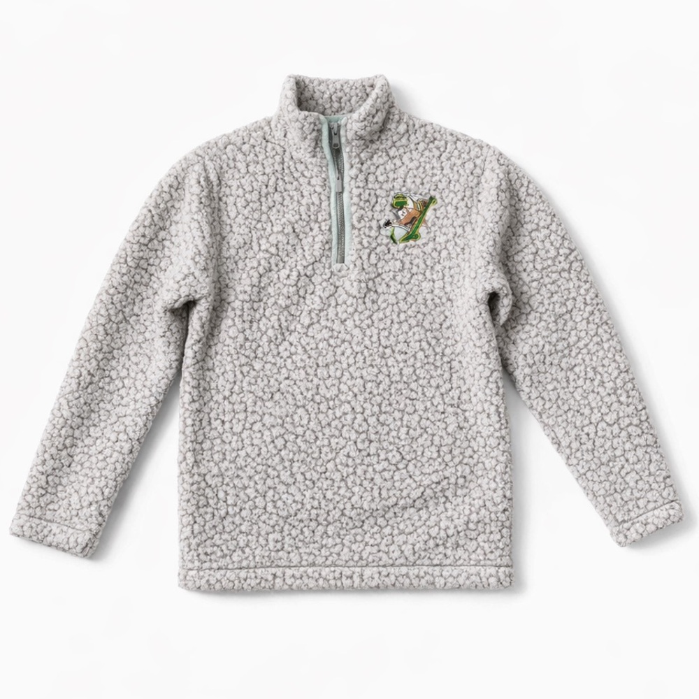 Top of the World Vermont Catamounts Sherpa Quarter Zip Collegiate Pullover Small